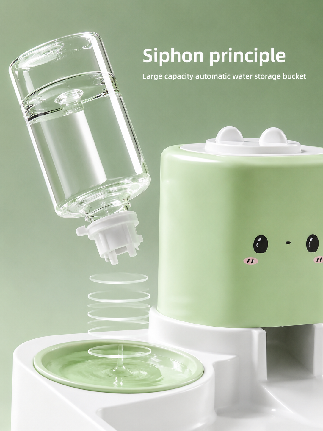 2 In 1 Automatic Pet Feeder And Water Dispenser
