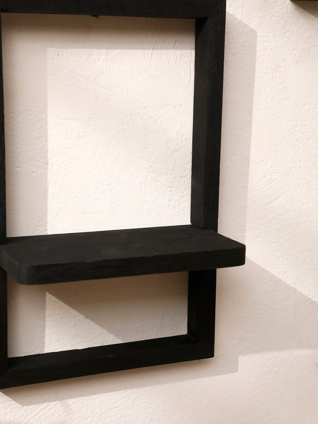Wooden Display Shelf Floating Shelves Rustic Wall Black Storage Wood Shelves for Bedroom Kitchen Over Toilet Small Wall Mounted