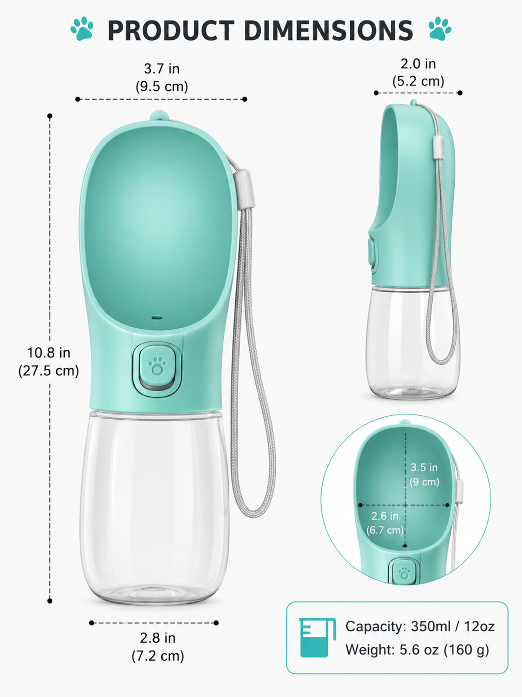 Portable Drinking Cup For Pets